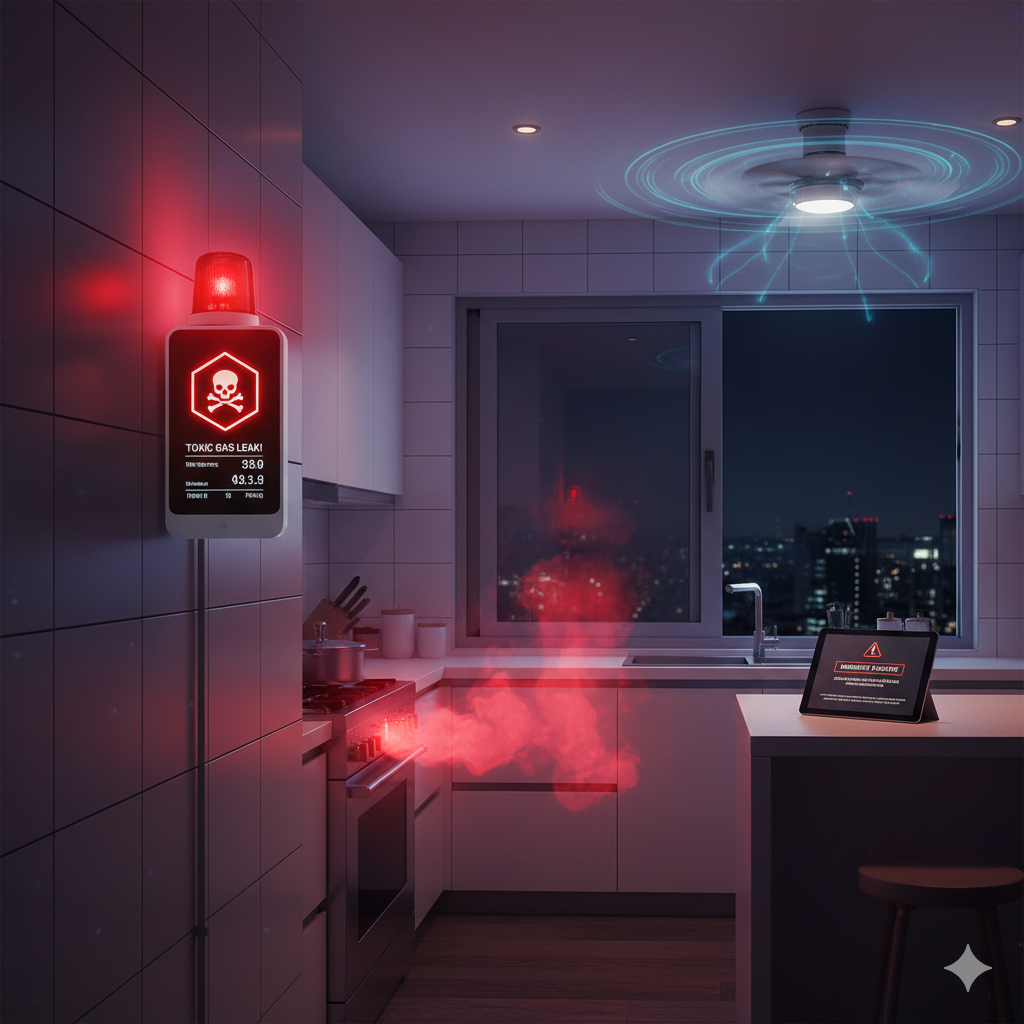 كاشف الغازات السامة