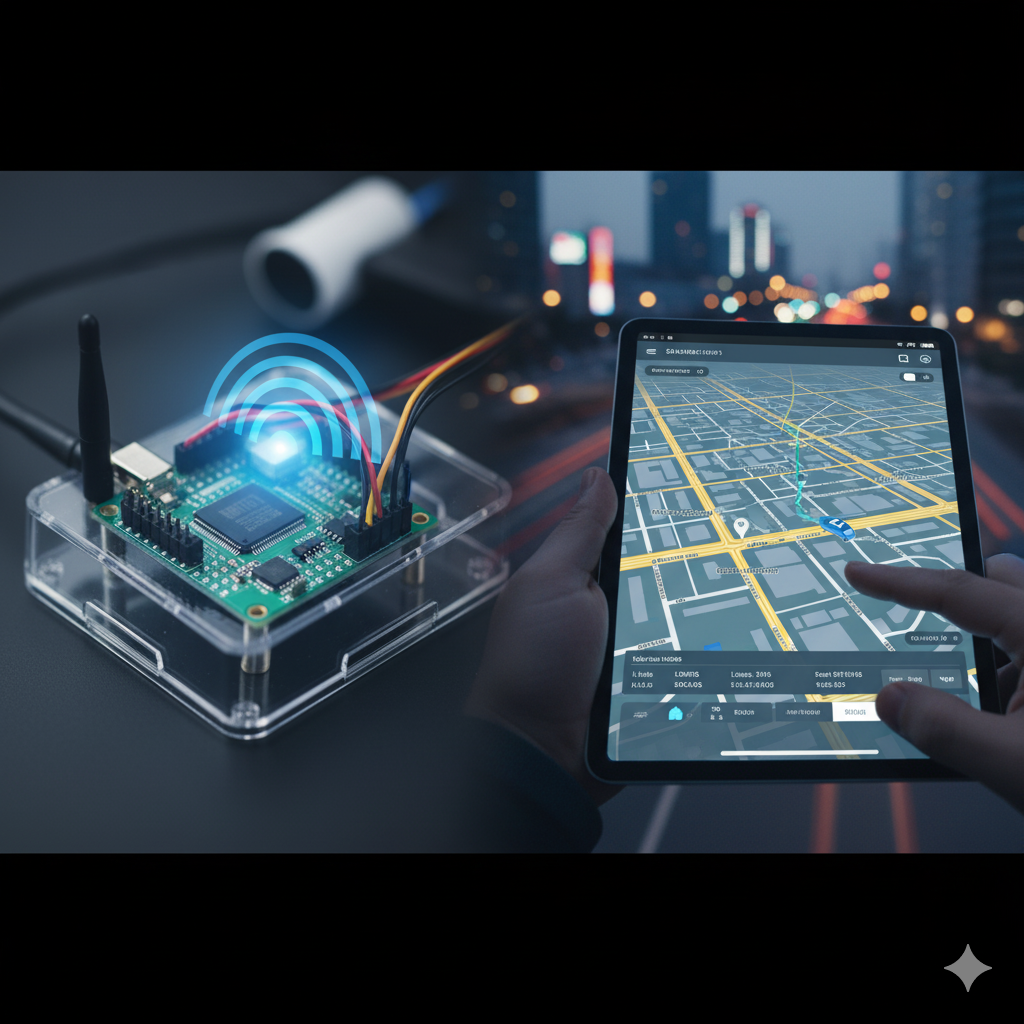 نظام تتبع GPS عبر شبكة GSM