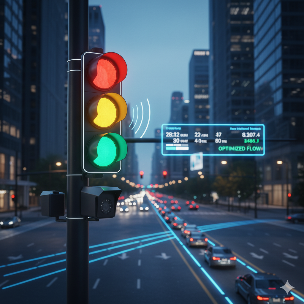 إشارة المرور الذكية